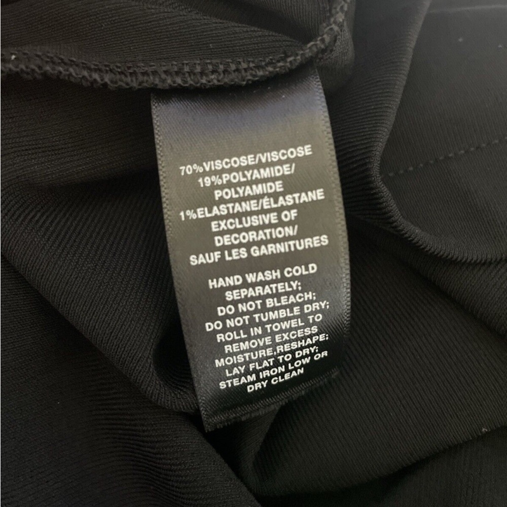 Lafayette 148 New York Black Fitted Sleeveless Tank Top - Picture 7 of 7